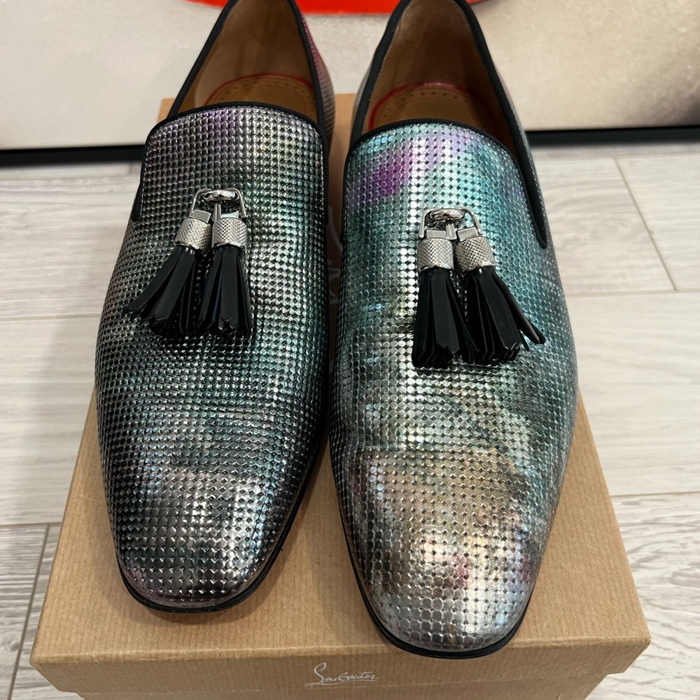 Christian Louboutin Rivalion Pointille Loafers